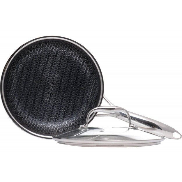 Keptuvė su dangčiu Kohersen Black Cube 20cm 1