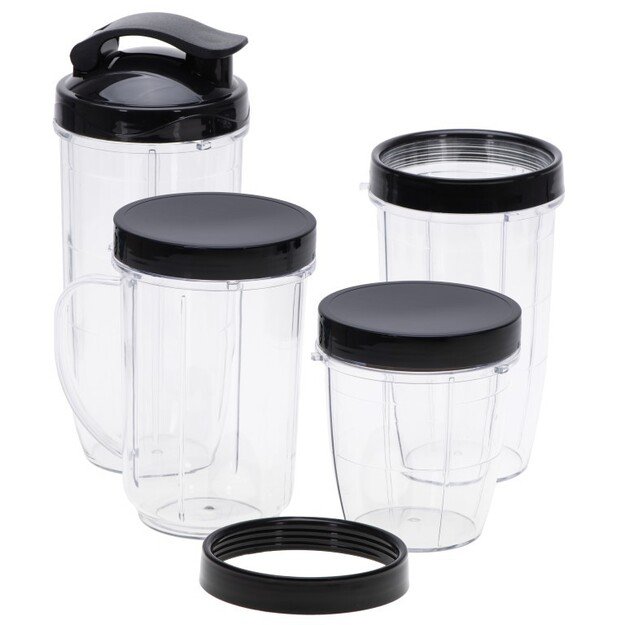 Adler Blender Smoothie Set | AD 4084 | Tabletop | 1200 W | Jar material BPA-Free | Jar capacity 0.3+0.5+0.5+0.7 L | Ice crushing 3