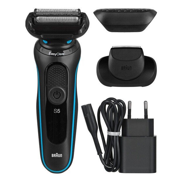 Braun | Shaver | 51-M1200s | Operating time (max) 50 min | Wet & Dry | Black/Mint