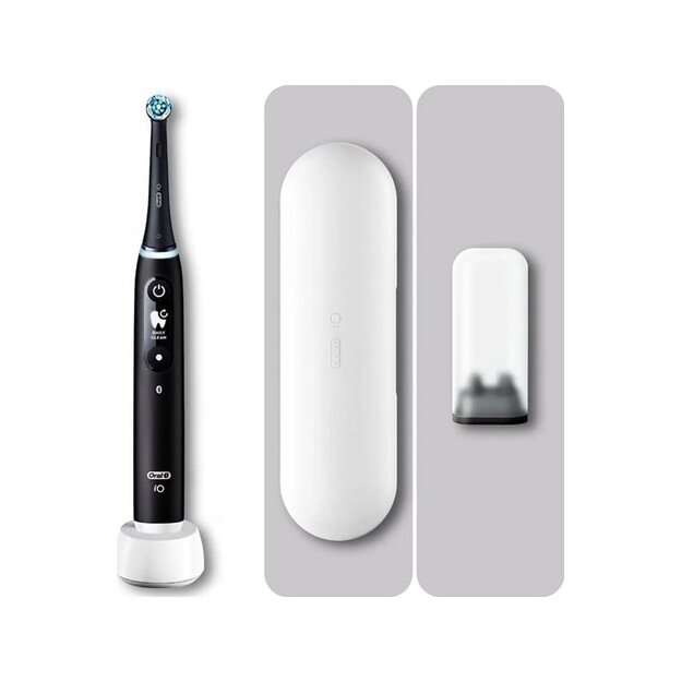 Oral-B iO Series 6 - Adult - Rotating Toothbrush - Daily Care - Gum Care - Intensive - Sensitive - Black - 2 min - Black 1