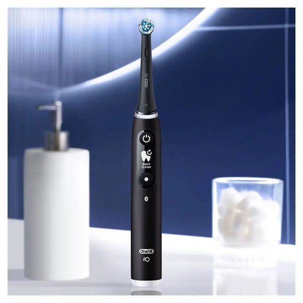 Oral-B iO Series 6 - Adult - Rotating Toothbrush - Daily Care - Gum Care - Intensive - Sensitive - Black - 2 min - Black 5