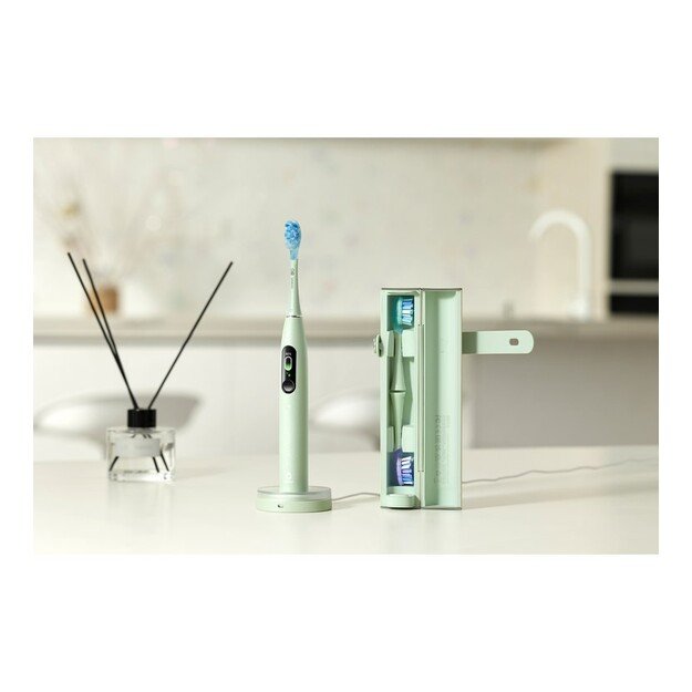 Oclean X Ultra S Adult Oscillating toothbrush Green 2