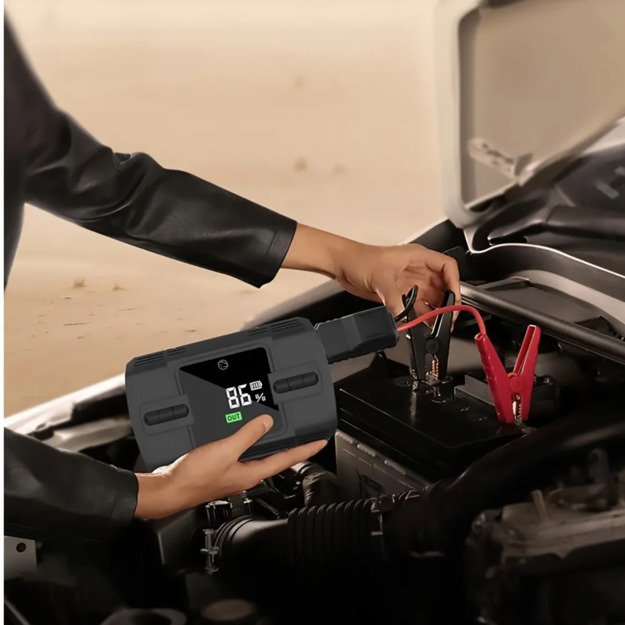 Manta MAJS001AP Jumpstarter With Air Compressor 3