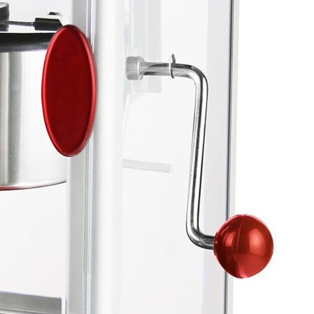 Emerio POM-120650 popcorn popper Red, Silver 360 W 3