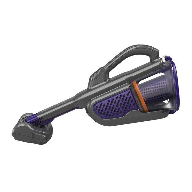 BLACK & DECKER Vacuum Cleaner | BHHV520BFP-QW | Cordless operating | 18 V | Black/Purple 11