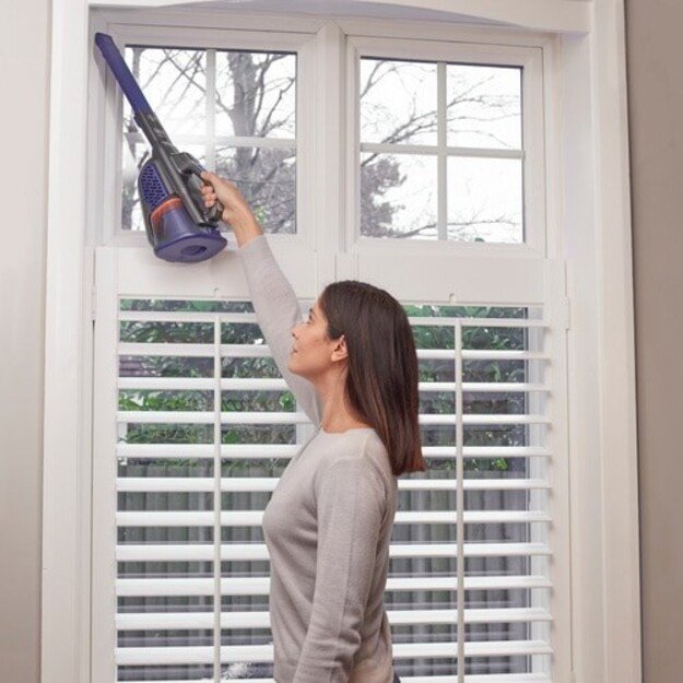 BLACK & DECKER Vacuum Cleaner | BHHV520BFP-QW | Cordless operating | 18 V | Black/Purple 14