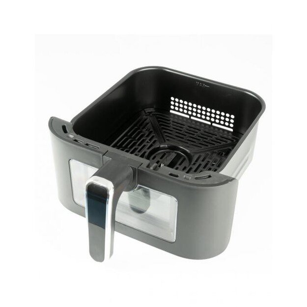 Dviguba kar&scaron;to oro gruzdintuvė su langeliais ir spalvotu displėjumi Jocca 2496  11L juoda 2