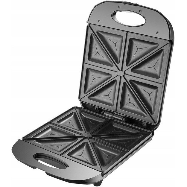 Promis STP 25 XXL sandwich maker, 4 toasts, 1400 W, black 3