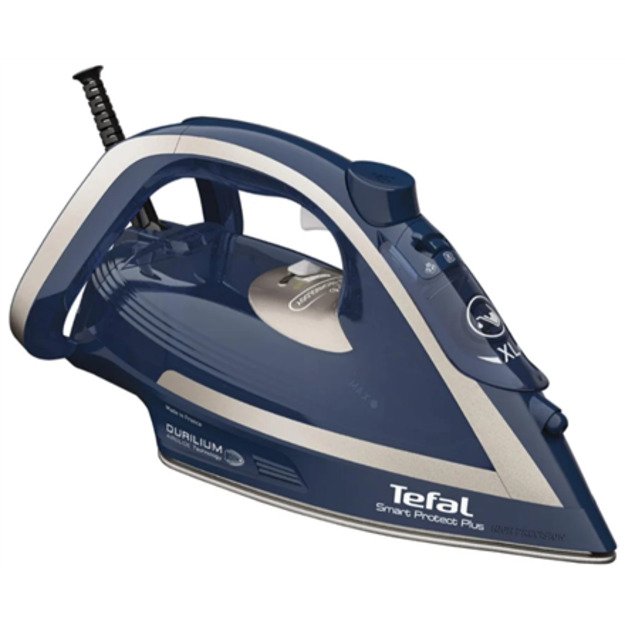 Tefal Smart Protect Plus FV6872 Dry / Steam iron Durilium AirGlide soleplate 2800 W Blue