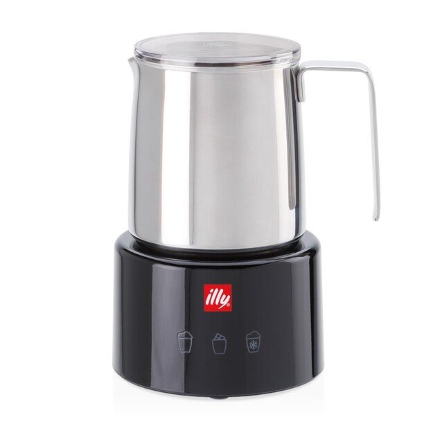 Illy 23760 milk frother/warmer Black, Stainless steel 1