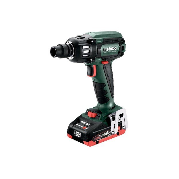 Metabo impact wrench 18V 1/2  2 batteries