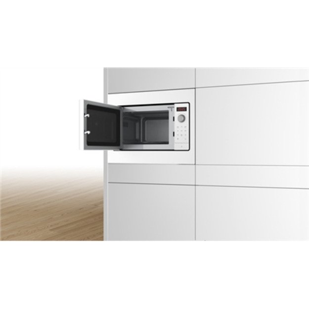 Bosch | BFL523MW3 | Microwave Oven | Built-in | 800 W | White