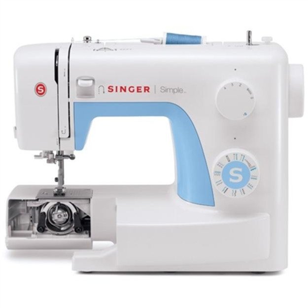 Singer | 3221 | Sewing Machine | Number of stitches 21 | Number of buttonholes 1 | White