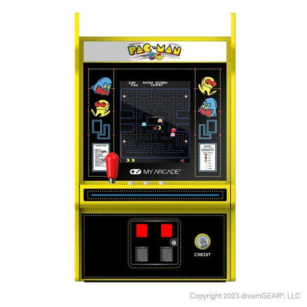 MY ARCADE Micro Player ,,Pac-Man&quot nešiojama žaidimų konsolė