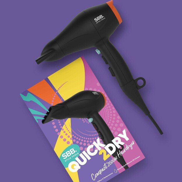 SBB. SBDR-4000-EU Compact Size Hair Dryer