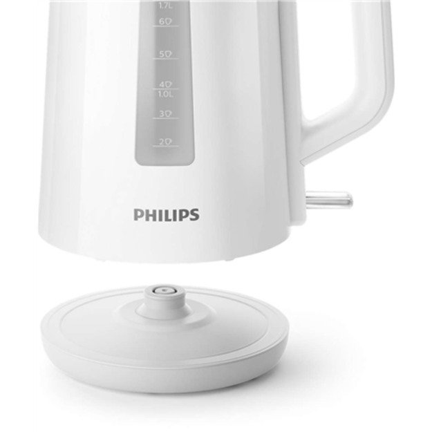 Philips | Kettle Series 3000 | HD9318/00 | Electric | 2200 W | 1.7 L | Plastic | 360° rotational base | White