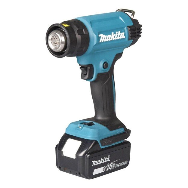 Makita heat gun 18V DHG181RT with 1x5.0Ah battery