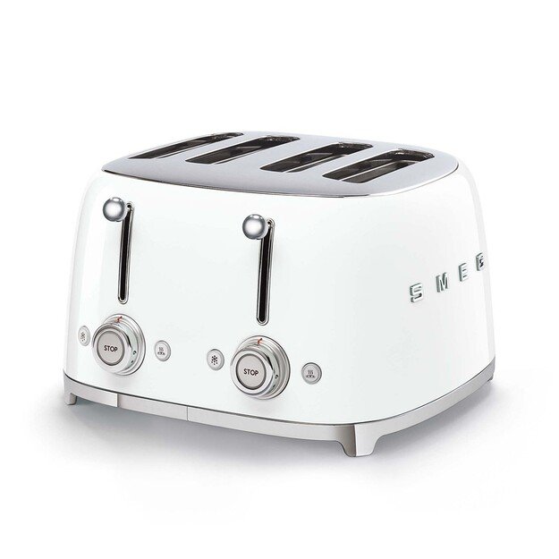 Smeg 50 s Style Toaster TSF03WHEU White 6