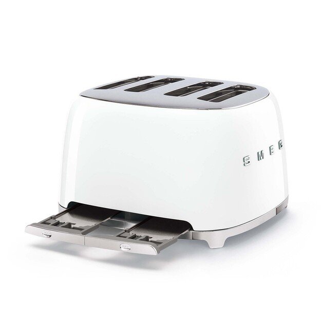 Smeg 50 s Style Toaster TSF03WHEU White 5