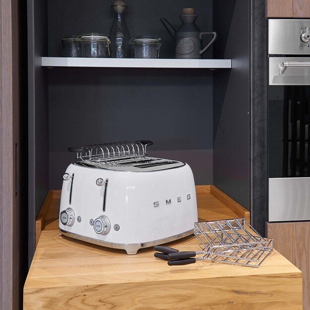 Smeg 50 s Style Toaster TSF03WHEU White 2