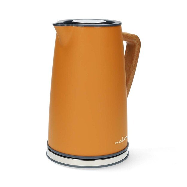 Nedis KAWK510EOR electric kettle 1.7 L 2200 W Orange 8