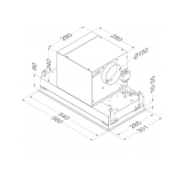 NOVY Mini Pureline 810