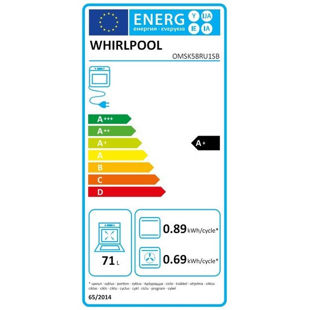 WHIRLPOOL OMSK58RU1SB