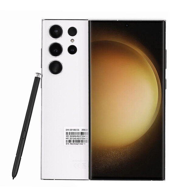 Samsung Galaxy S23 Ultra S918B DS 8/256GB White (REMADE) 2Y