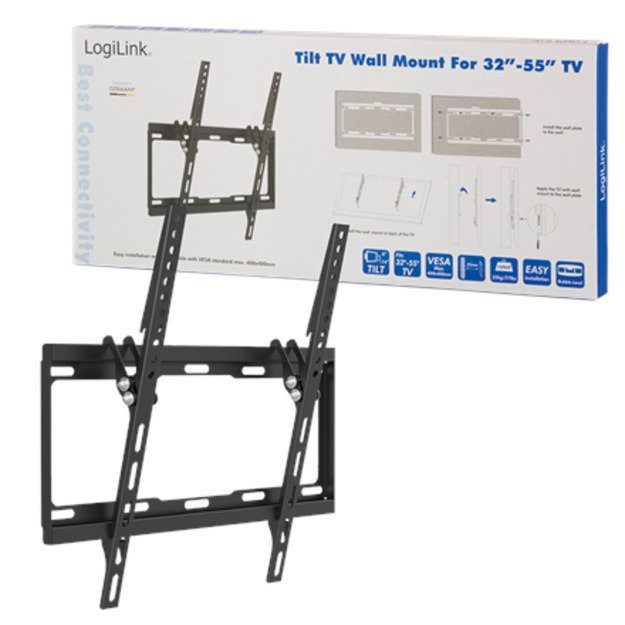 Logilink BP0012 TV Wall mount, 32–55 , tilt -14°, 25 mm | Logilink