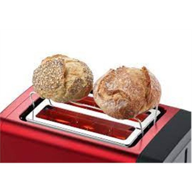 Bosch TAT4P424DE toaster 2 slice(s) 970 W Black, Red