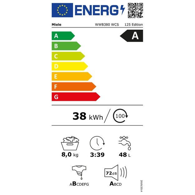 MIELE WWB380 WPS 125 Edition