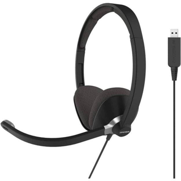 Koss | USB Communication Headsets | CS300 | Wired | On-Ear | Microphone | Noise canceling | Black