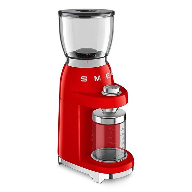 Smeg 50 s Style Coffee Grinder CGF11RDEU Red
