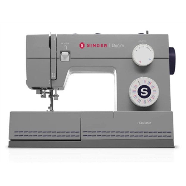 Singer Sewing Machine | HD6335M Denim | Number of stitches 32 | Grey