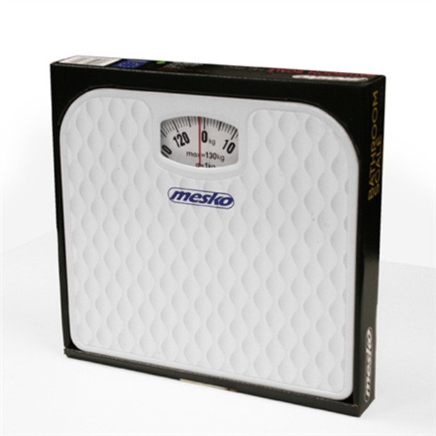 Mesko | Scale | MS 8160 | Mechanical | Maximum weight (capacity) 130 kg | Accuracy 1000 g | White 2