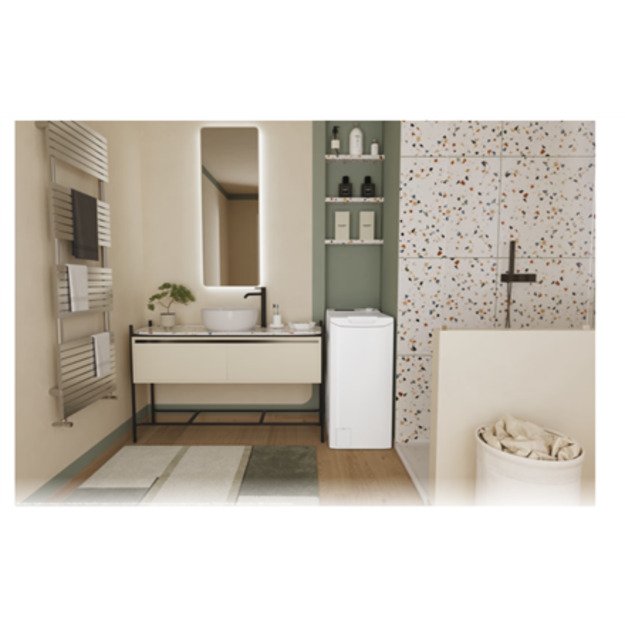 Candy Washing Machine | TCA273D3-S | Energy efficiency class C | Top loading | Washing capacity 7 kg | 1200 RPM | Depth 60 cm | 2