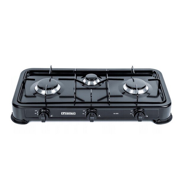 Gas cooker PROMIS KG300 BLACK WITHOUT REDUCER
