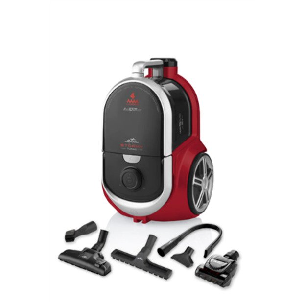 ETA | Vacuum Cleaner | ETA351790000 Stormy Turbo | Bagless | Power 800 W | Dust capacity 2.2 L | Black/Red