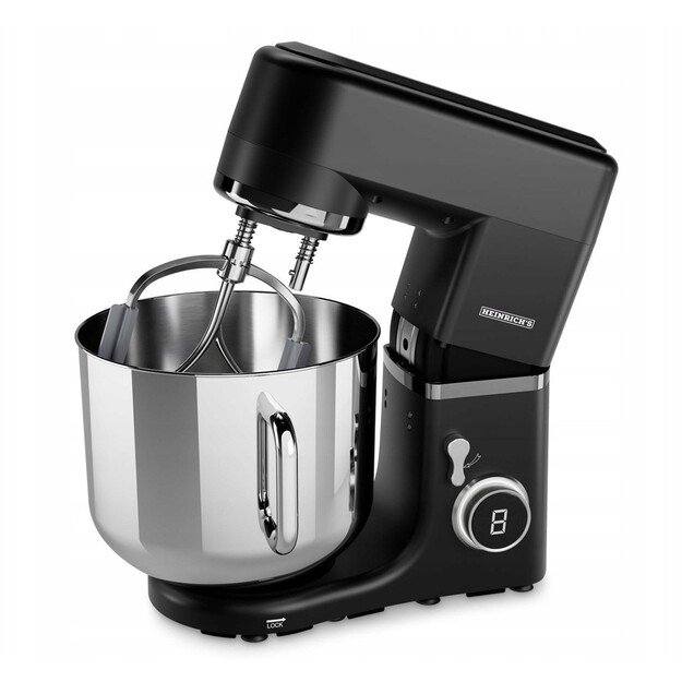 Food processor HKM 8120 SW black HEINRICH S 9