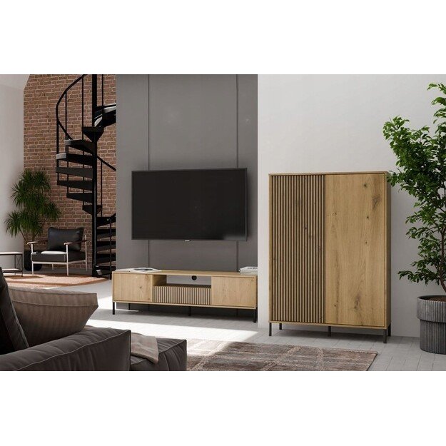 RTV KAMARO 160 SLIM/GŁ ARTISAN OAK