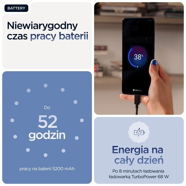 Motorola Moto Edge 60 5G DS 8/256GB Pantone Gibraltar Sea 12