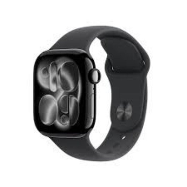 Apple Watch Series 11&Acirc;GPS&Acirc;42mm&Acirc;Jet Black Aluminium Case with Black Sport Band - S/M