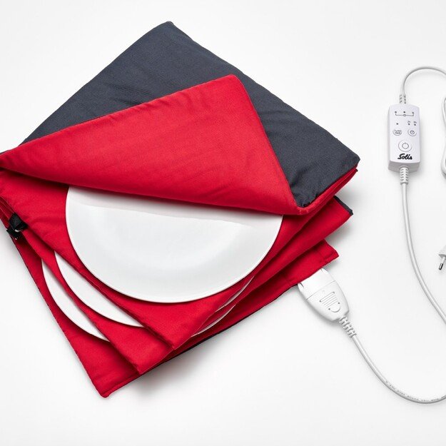 Solis 90642 electric plate warmer Red