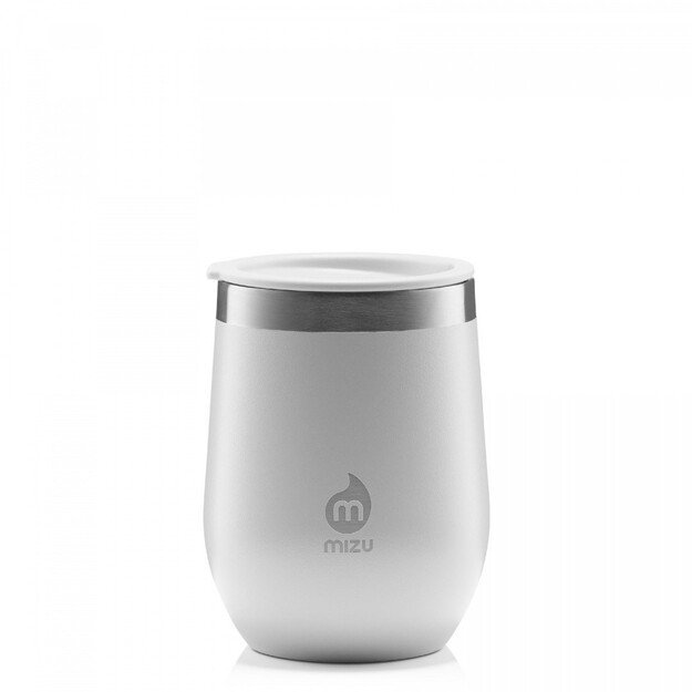 Kubek Mizu Wine Tumbler 330ml White