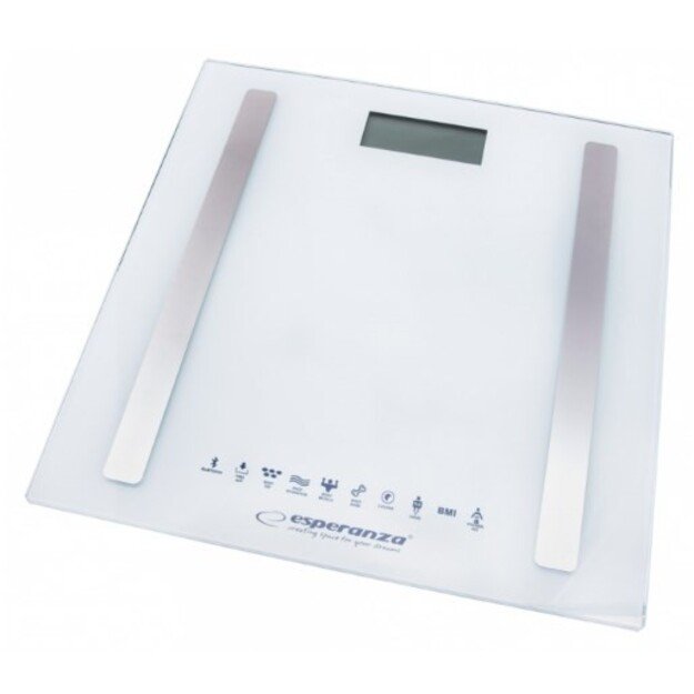 Weighing scale with bluetooth function Esperanza B.FIT EBS016W (white color)