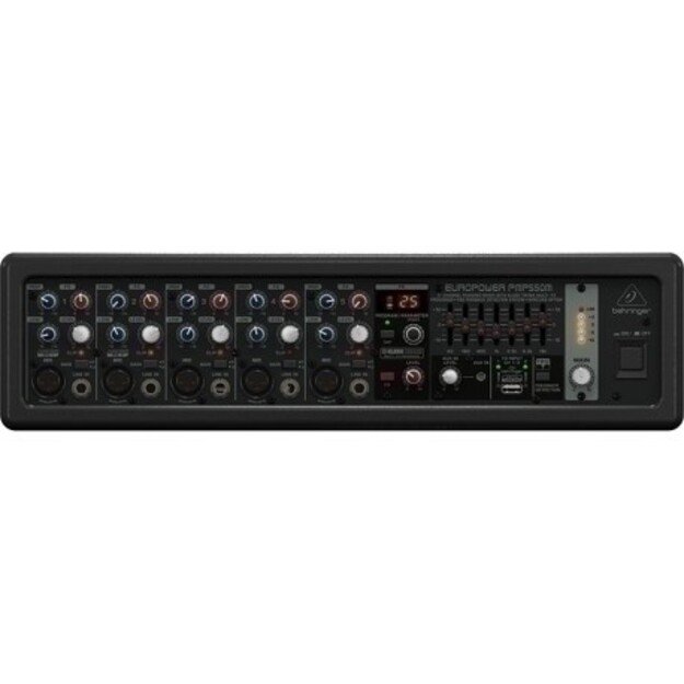 Behringer PMP550M audio mixer 5 channels 20 - 20000 Hz Black