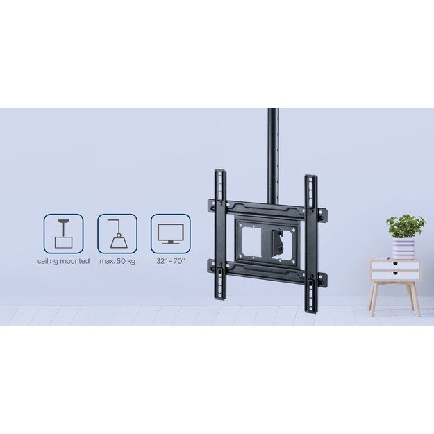 Gembird CM-70ST-01 Full motion TV ceiling mount, 32  - 70 , 50kg