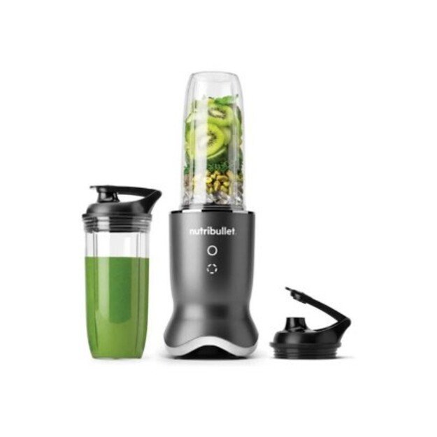 NutriBullet NB1206DGCC blender 900 L Tabletop blender 1200 W Black, Transparent