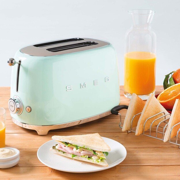 Smeg 50 s Style Toaster TSF01PGEU Pastel Green