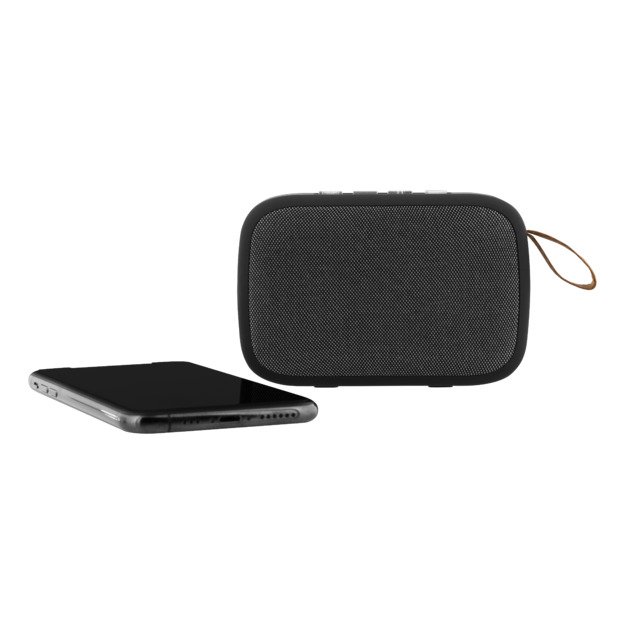 S101 ne&scaron;iojama Bluetooth kolonėlė STREETZ, USB/TF/FM, juoda / S101-BLK / 6612115